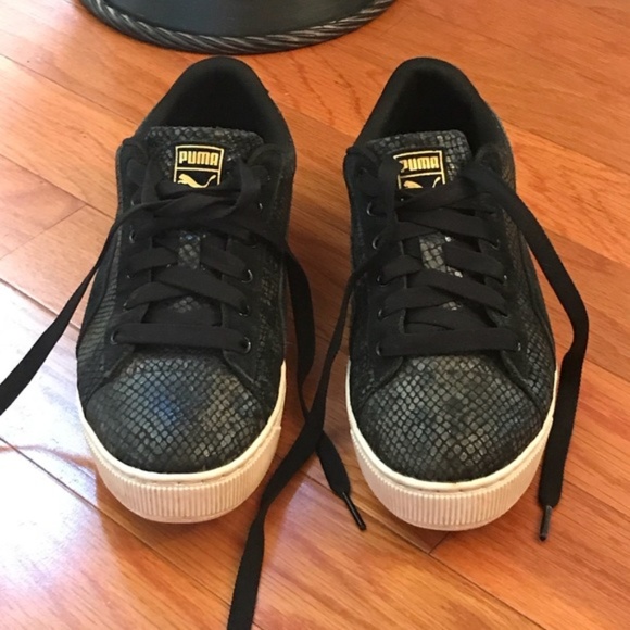 puma snakeskin shoes